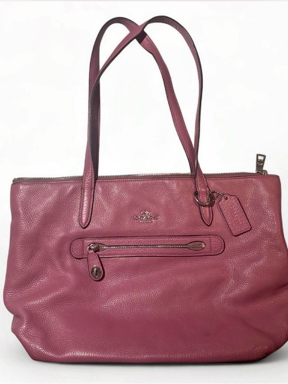 Coach Primrose Pink Pebbled Leather
Taylor Tote Bag 28312